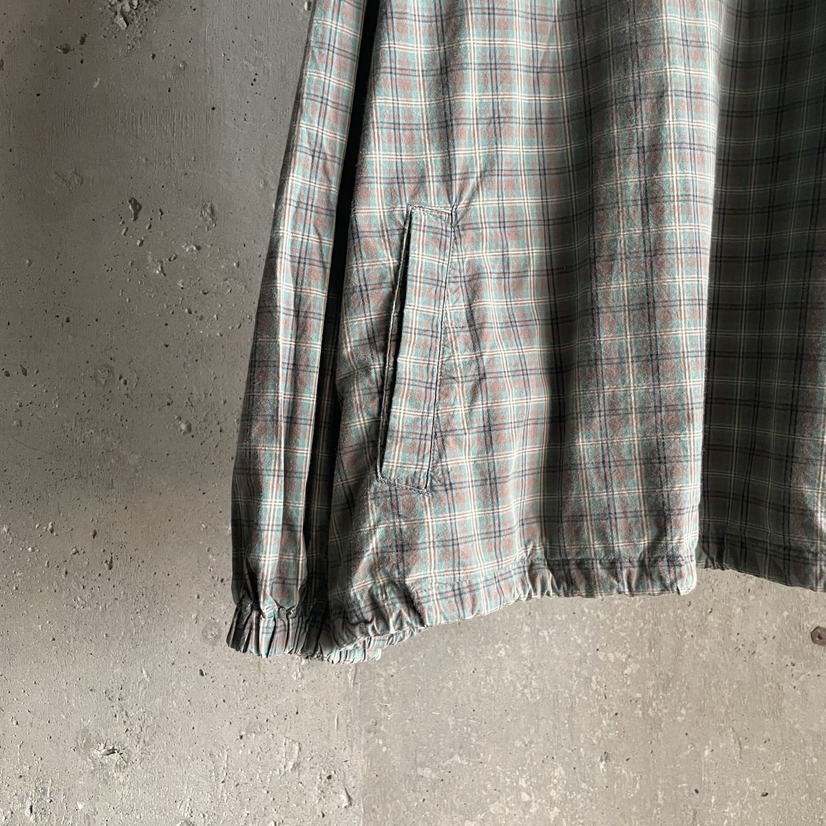 90s Eddie bauer check pattern cotton anorak par