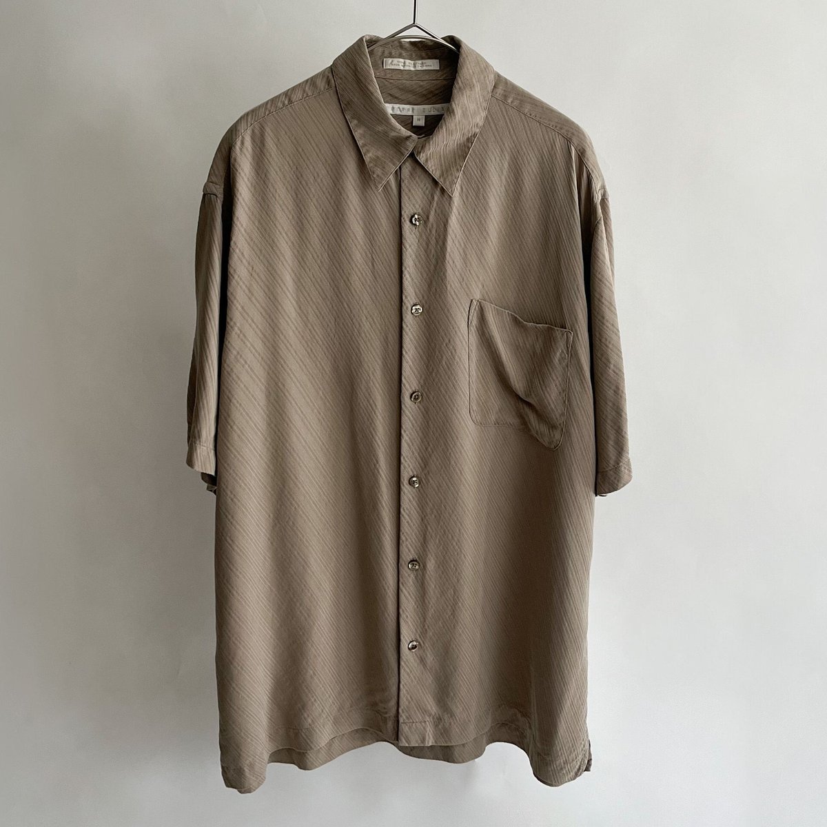 【希少】90s perry ellis シルクシャツ セットアップ AF20 fit=scale-down,w=1200