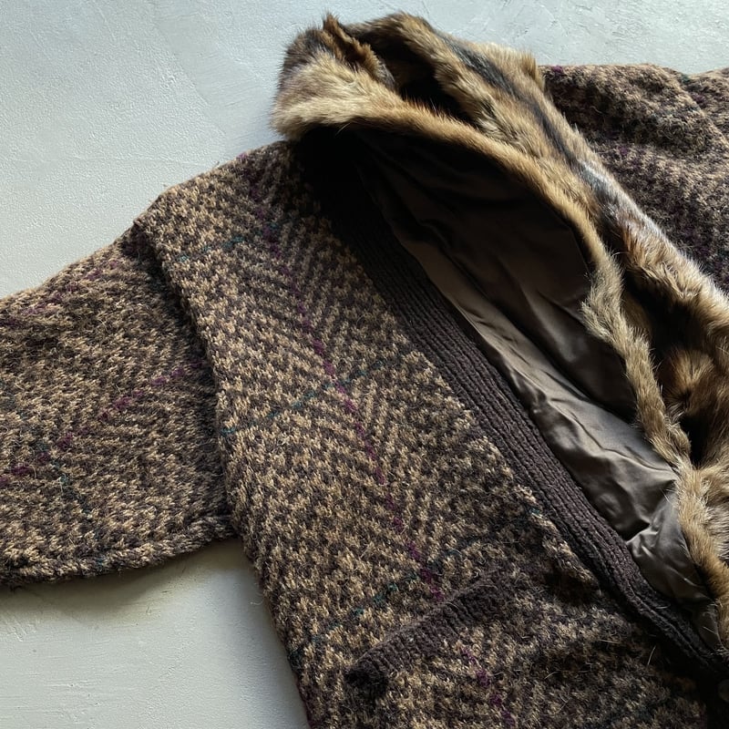 Lauren Ralph Lauren HAND KNIT カーディガン L Hand-Knit Wool-Blend Cardigan