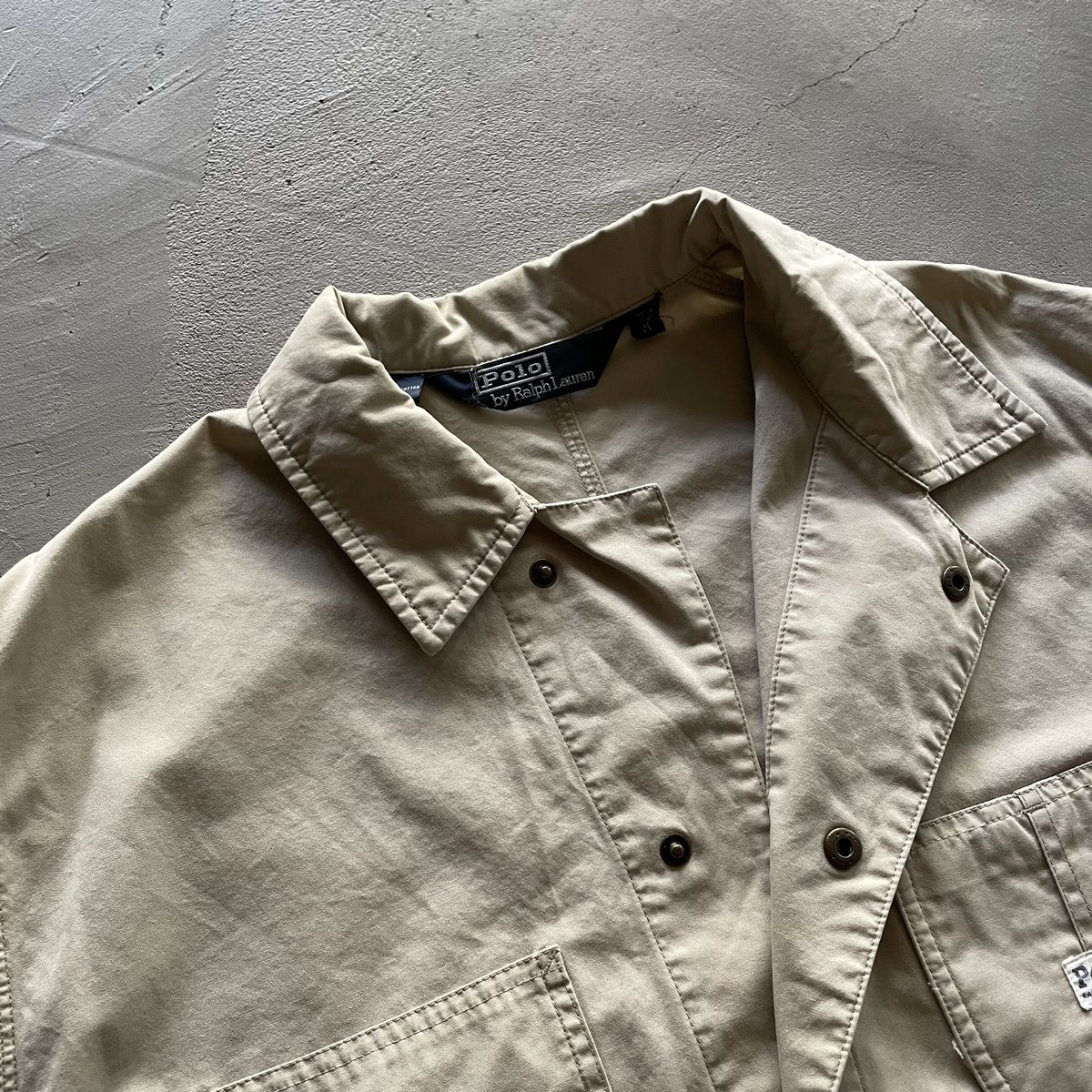 90s Lauren Ralph Lauren コットンカバーオール 襟コーズ 90s Lauren Ralph Lauren コットンカバーオール 襟コーズ - メルカリ