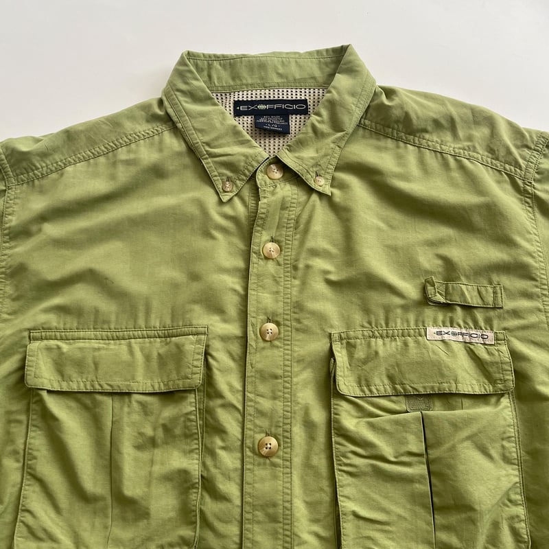 EXOFFICIO / Fishing SHIRT Size L【中古良品】 VINTAGE - 00s