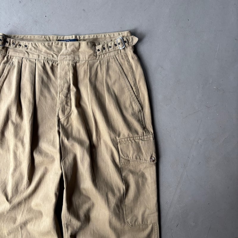 80s Ralph Lauren TALONジップ Gurkha Pants Ralph Lauren gurkha pants 