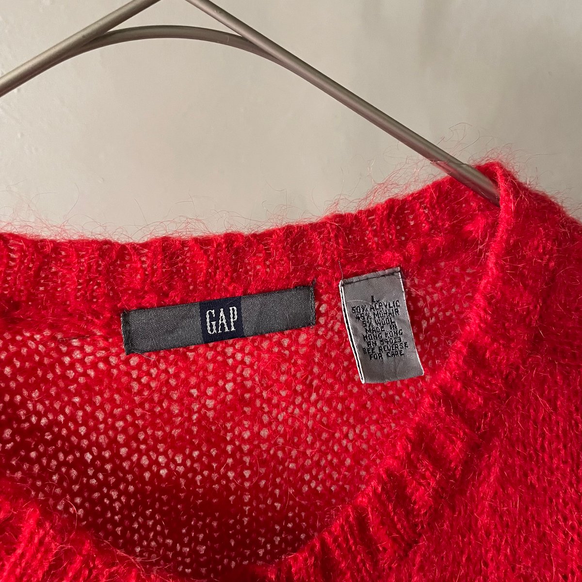 OLD GAP mohairモヘアニット 90s 古着 90年代 ギャップ GAP オールドギャップ ボーダー柄 アクリル