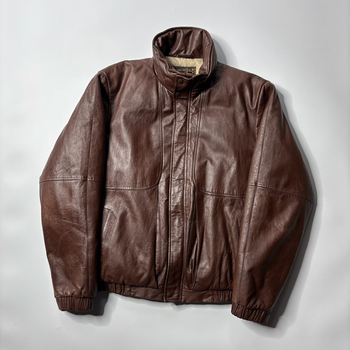 80's~ Eddie Bauer leather down jacket | sui & s