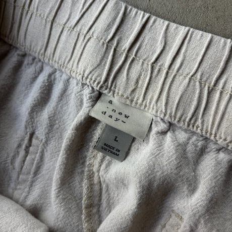 a new day linen×rayon easy pants