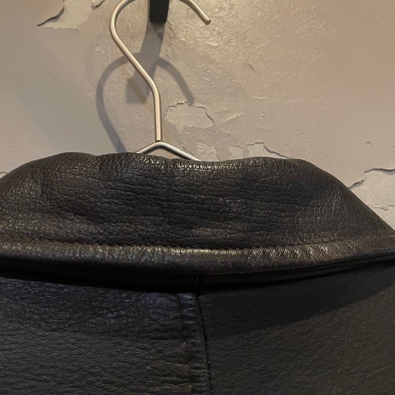 90s RRL leather sports jacket | sui & shara