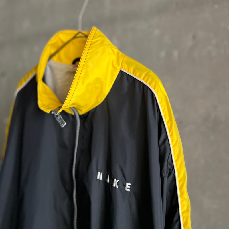 ジャケット・アウター 90's NIKE 3tone nylon jacket 90s NIKE Nylon Jacket 紺 M ナイキ ナイロンジャケット