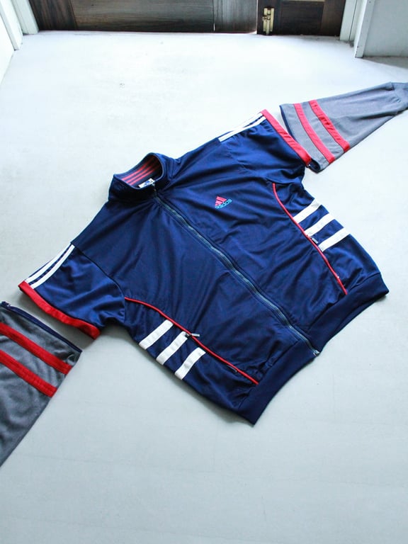 90s Adidas detachable sleeve design track jacket｜アディダス
