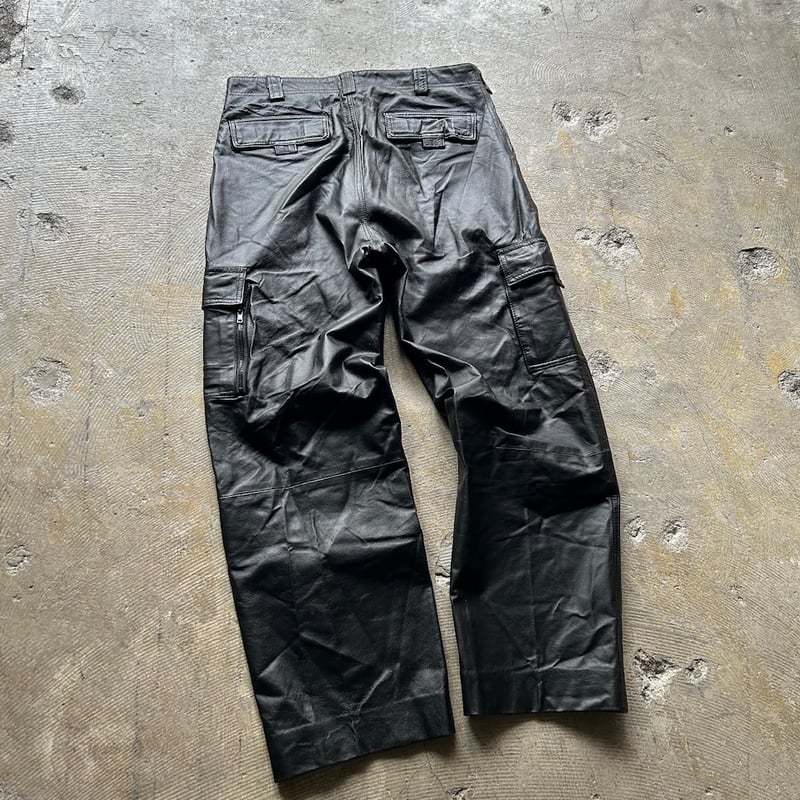 90's HIND leather leather cargo pants | sui & s