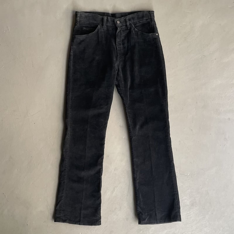 80s Levis 517 black velours pants | sui & shara 80s Levis 517 black velours pants | sui & shara