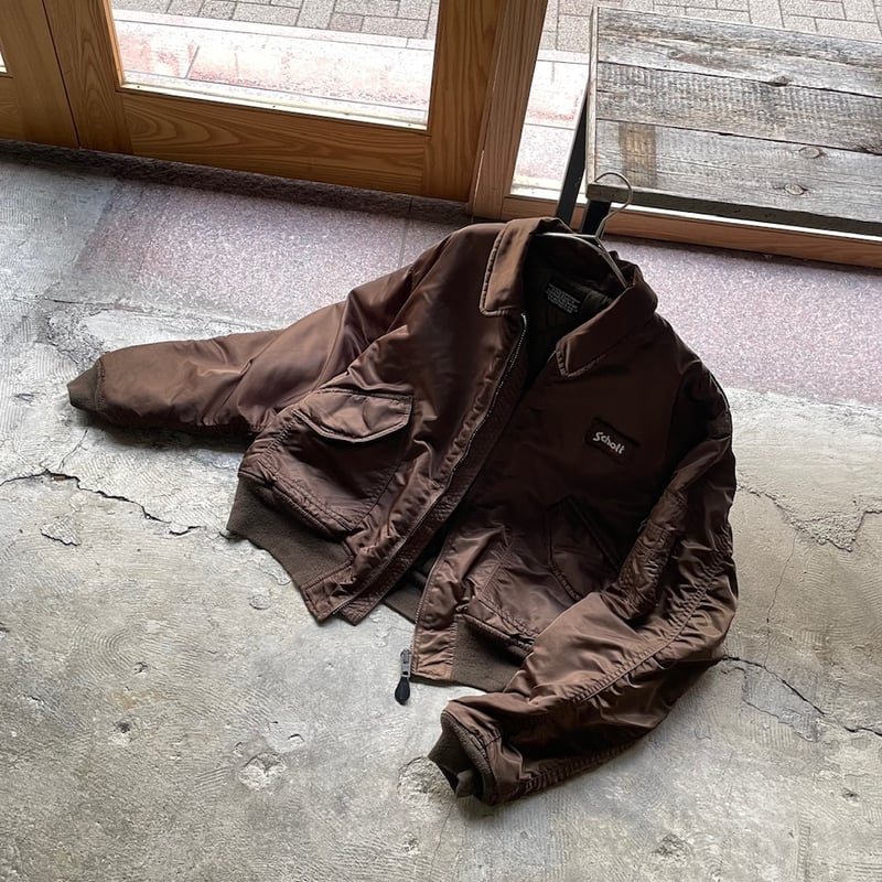 90s schott CWU-R flight jacket | sui & shara 90s schott CWU-R flight jacket | sui & shara