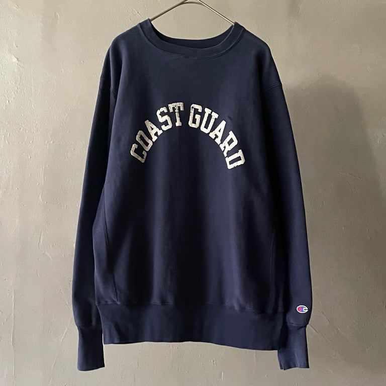 90s Champion reverseweave sweat shirt ″COAST GUARD″｜チャンピオン