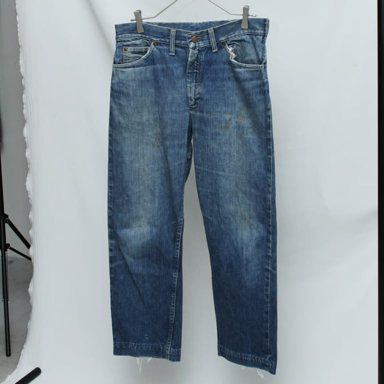 70s Vintage denim pants