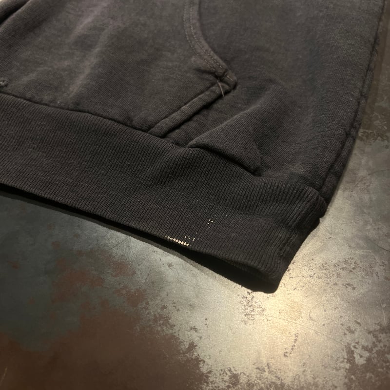 80s Bronzini double face zip up hoodie 