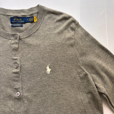 Polo ralph lauren cotton knit cardigan