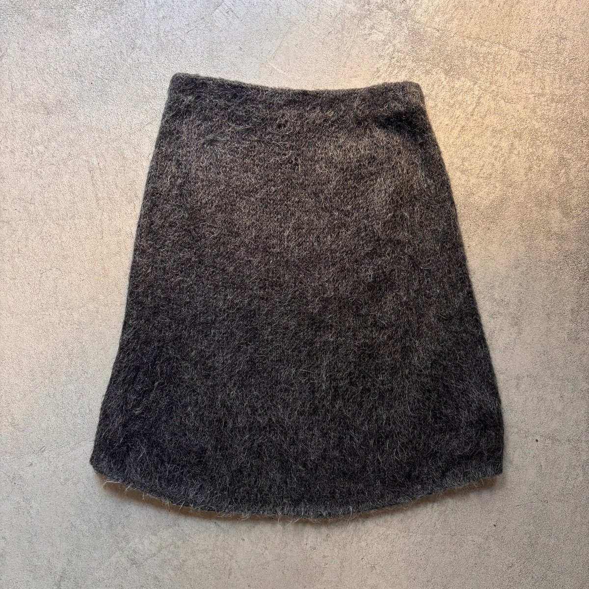 スカート mohair mini skirt ACKA/エーシーケーエー】mohair mini skirt/モヘアミニスカート