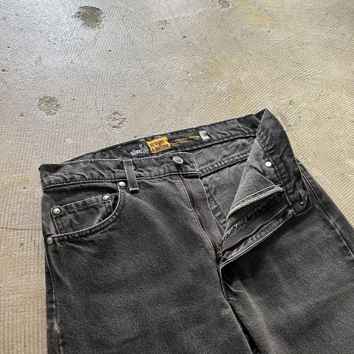 90s Levi's Silver Tab straight&narrow denim pan 90s Levi's Silver Tab straight&narrow denim pan