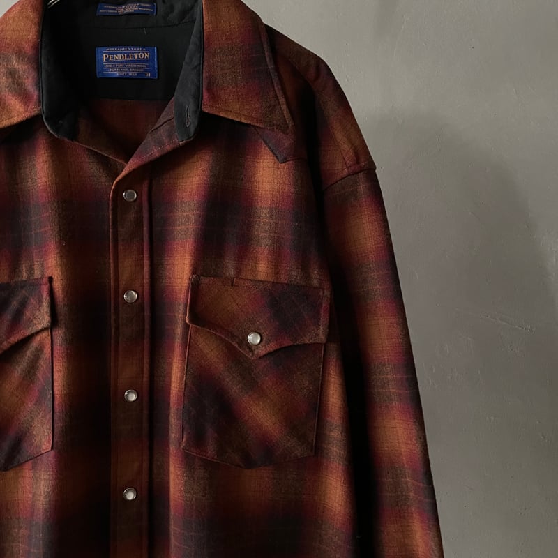 90s〜 Pendleton ombre western shirt | sui & shara