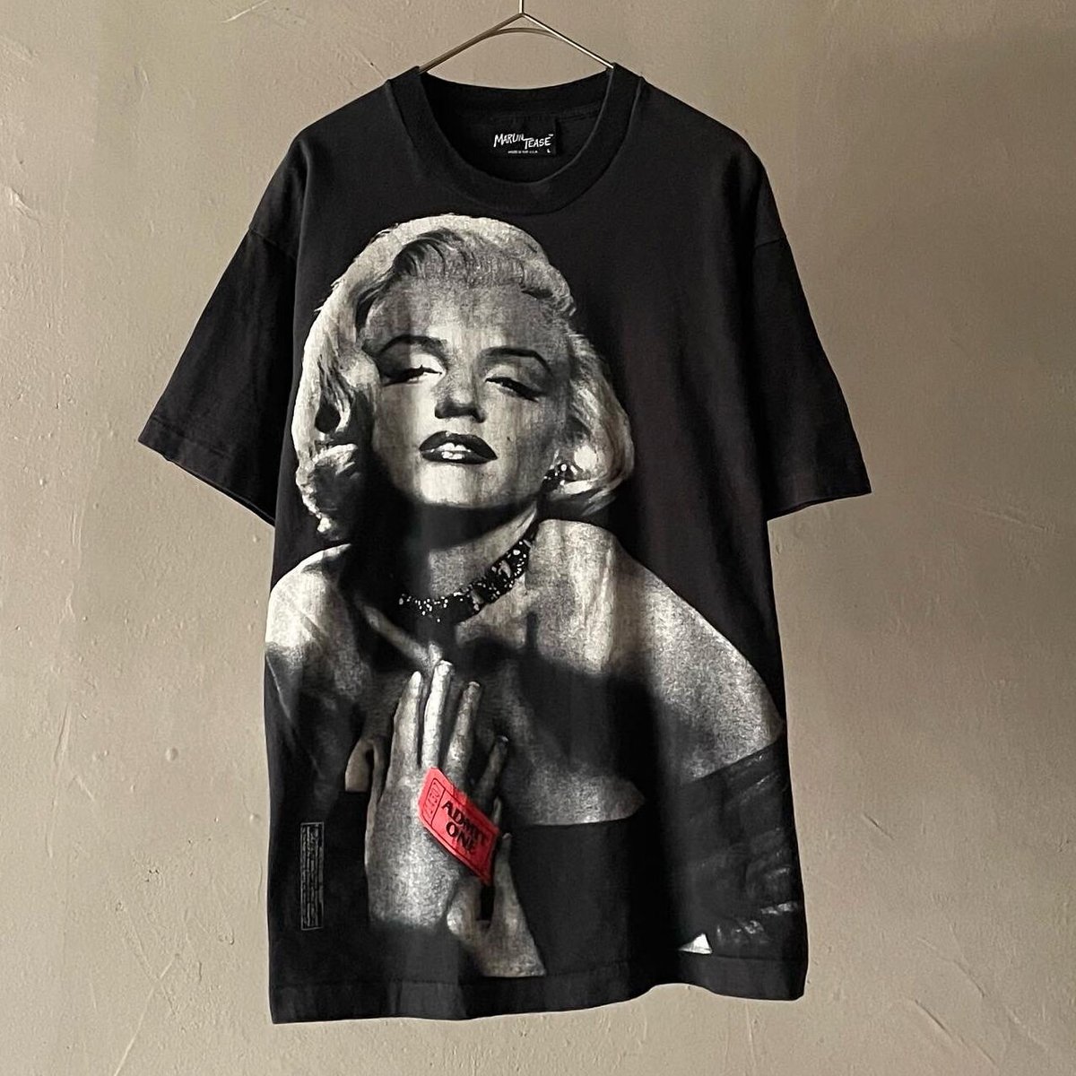 90s Marlin tease “Marylin monroe” print tee | 90s Marlin tease “Marylin monroe” print tee |