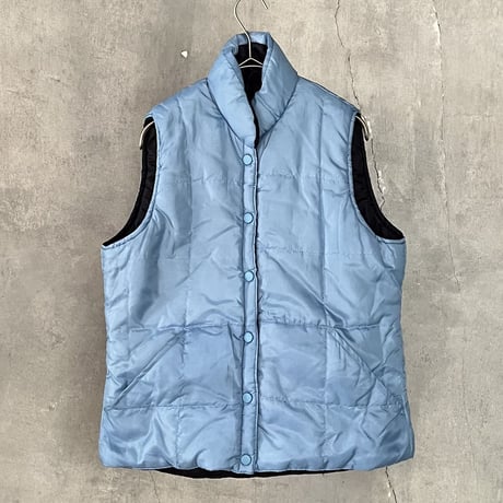 〜90s reversible nylon down vest