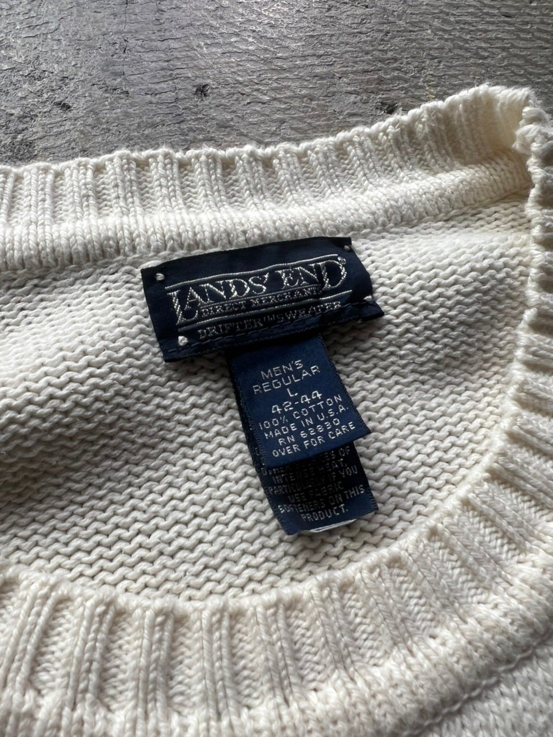 90s USA製 LANDS' END DRIFTER SWEATER 90s Lands' end drifter sweater | sui & shara