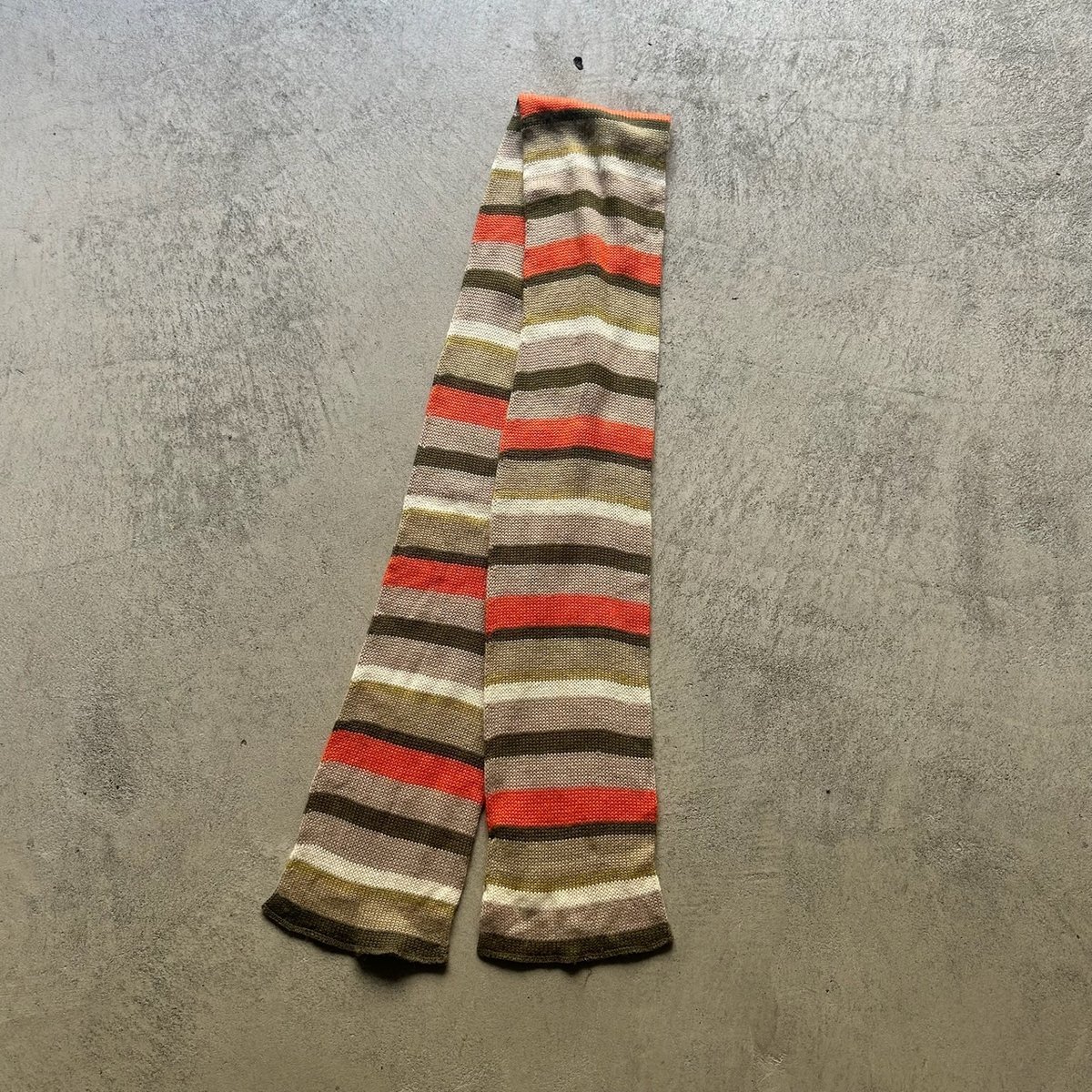 【未使用品】MUFFLER, WOOL-KNIT NAVY MUFFLER, WOOL-KNIT – The Real McCoy's