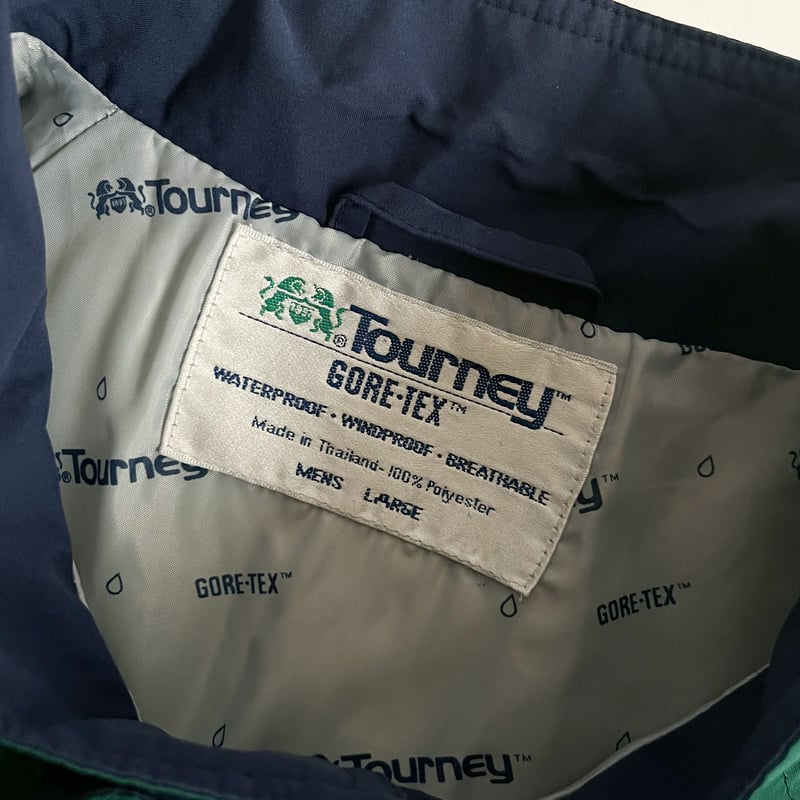 90s~ Tourney Gore-Tex swiching design stand col 90s~ Tourney Gore-Tex swiching design stand col