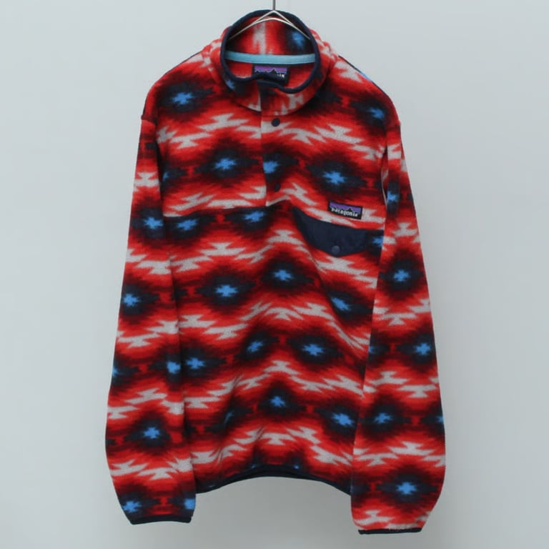 Patagonia native pattern synchilla snap-T pullover｜パタゴニア