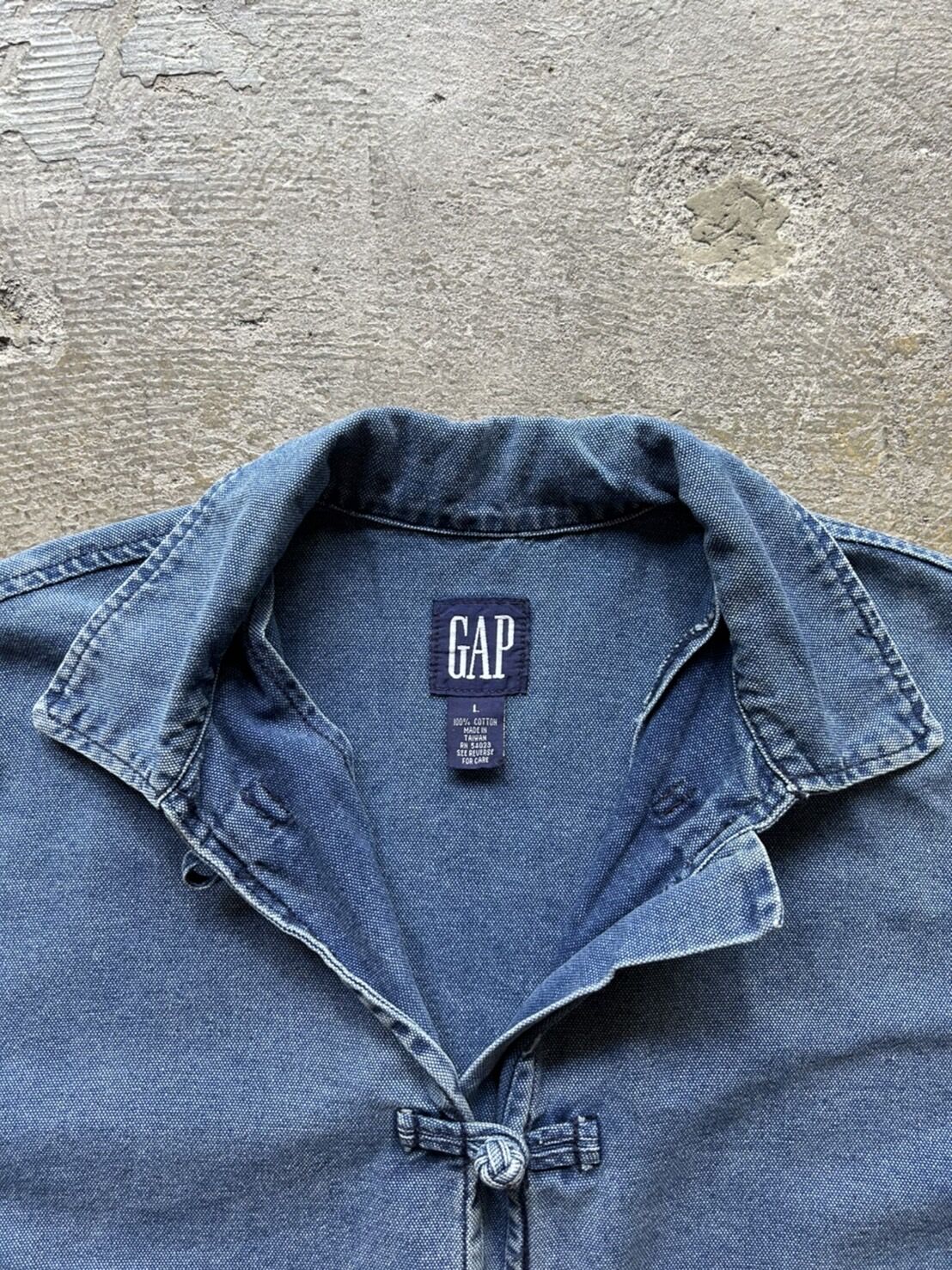 90s unknown デニム地 チャイナジャケット カバーオール M 個性派 楽天市場】チャイナ服 デニムジャケット チャイナボタン メンズ