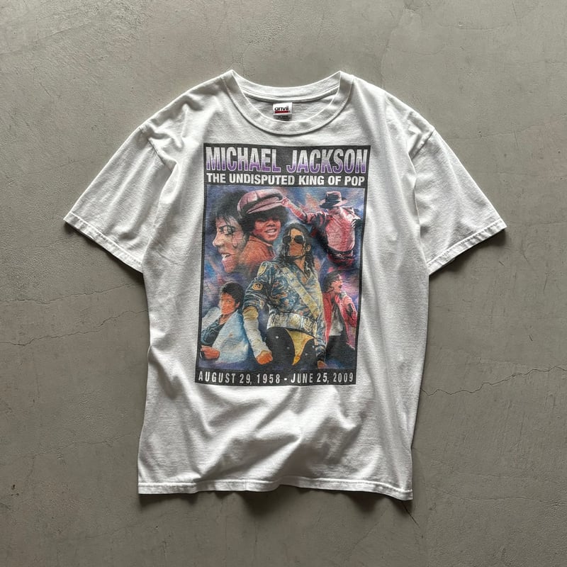 2492❣️ マイケルジャクソン　キング・オブ・ポップ ツアーTシャツ S B.C STOCK】キング・オブ・ポップ「マイケル・ジャクソン」の