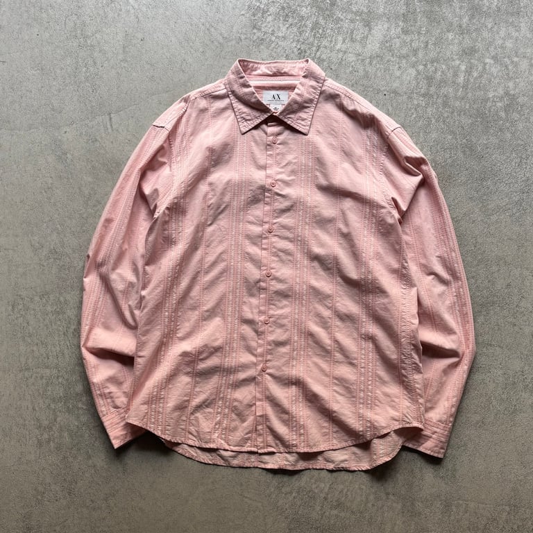 Armani Exchange stripe L/S shirt｜アルマーニ