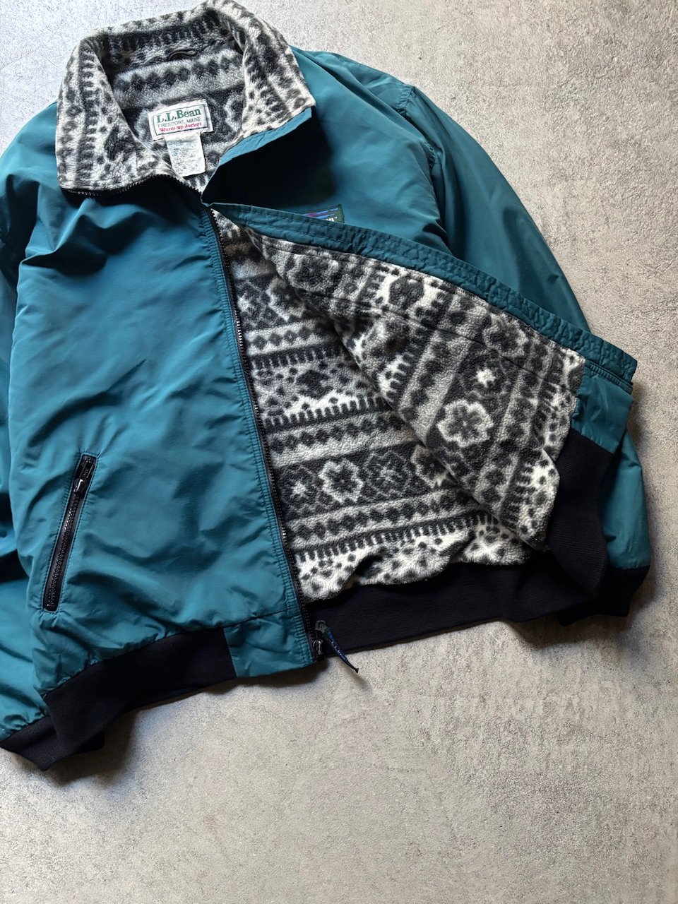 L.L.Bean warm up jacket | sui & shara