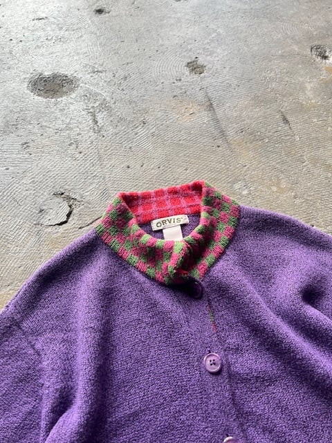 90s〜ORVIS design cardigan | sui & shara