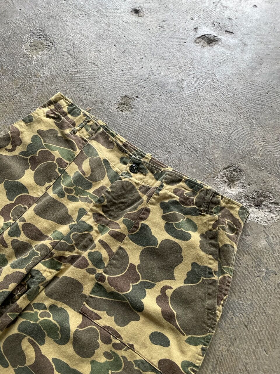 60s 〜 Baker Pant Duck Pattern ダックハンター 60S Unknown Duck Hunter Camo Baker Pants 【About W36 L30
