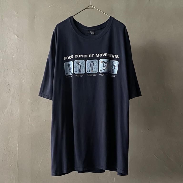 00s Blue man group print tee