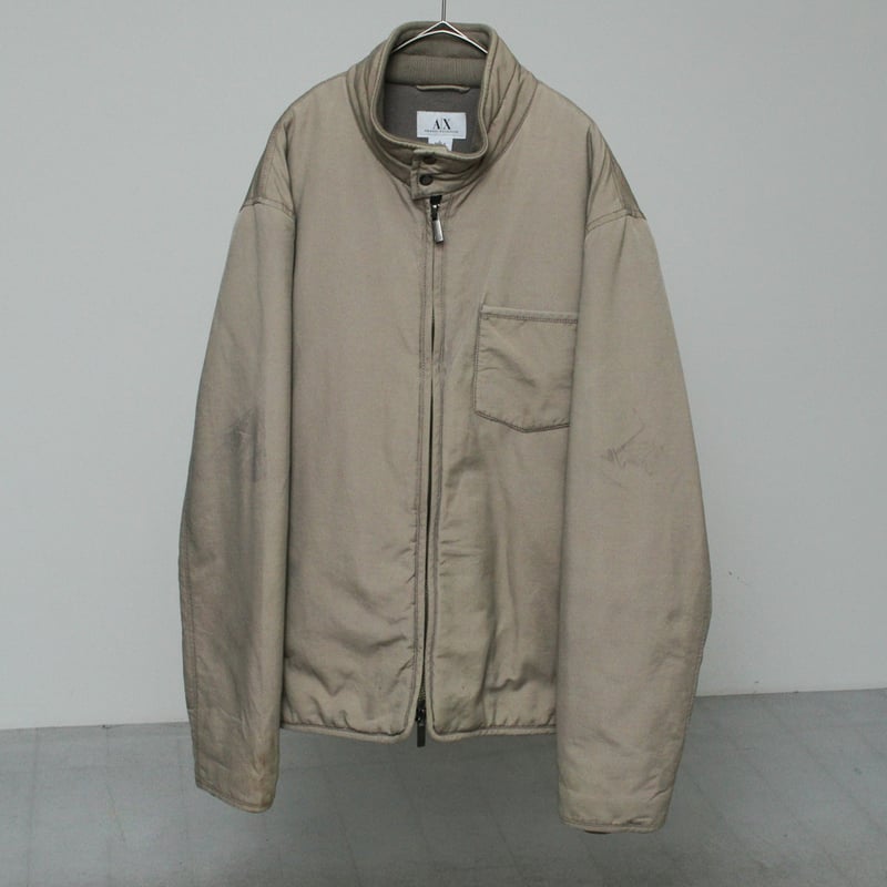 2way ドッキング 90s 00s アーカイブ armani exchange 90s~ Armani exchange piping design double zip u