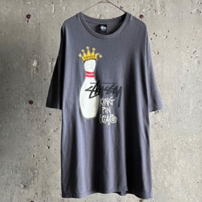 00s STUSSY ステューシー ゴリラ キングコング ビッグプリントTシャツ