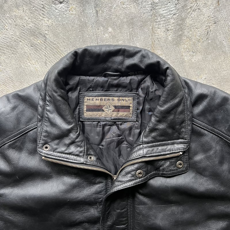 90s members only leather jacket | sui & shara