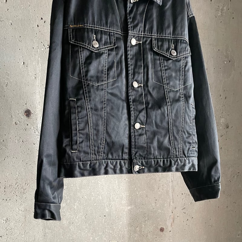 00s GAP blue jeans nylon tracker type jacket |