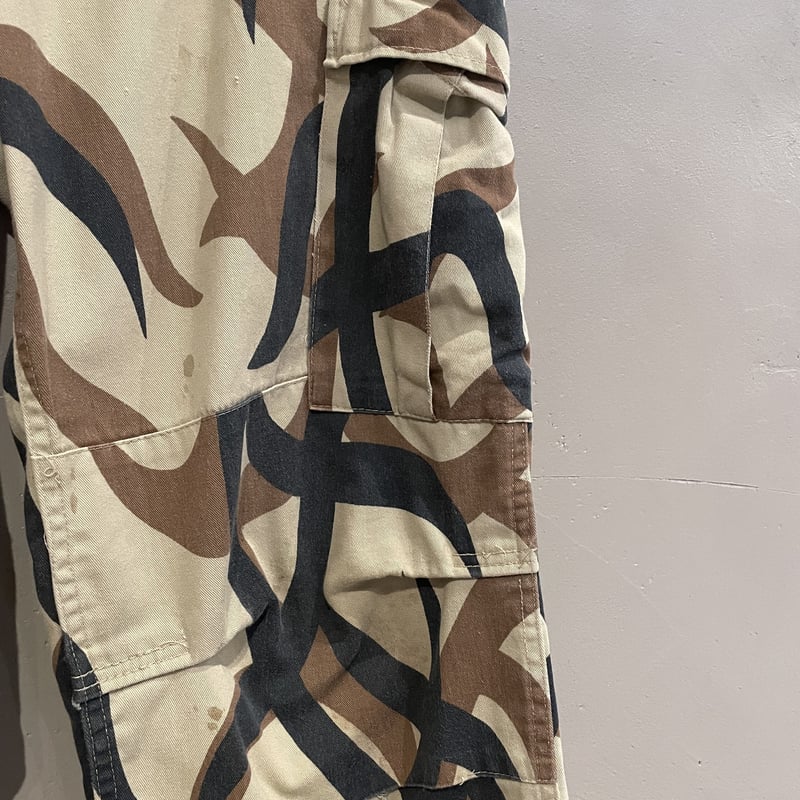 90s ASAT tribal camouflage cargo pants | sui &