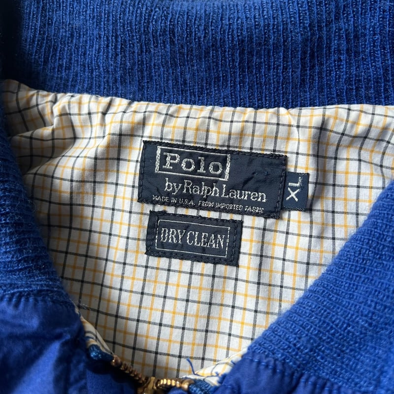 【90s】RALPH LAUREN G-9 スウィングトップ 鬼フェード 90s】RALPH LAUREN G-9 スウィングトップ 鬼フェード 90s polo