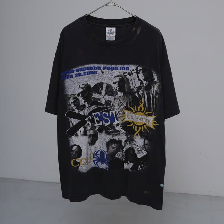 00s Rock festival print T-shirt
