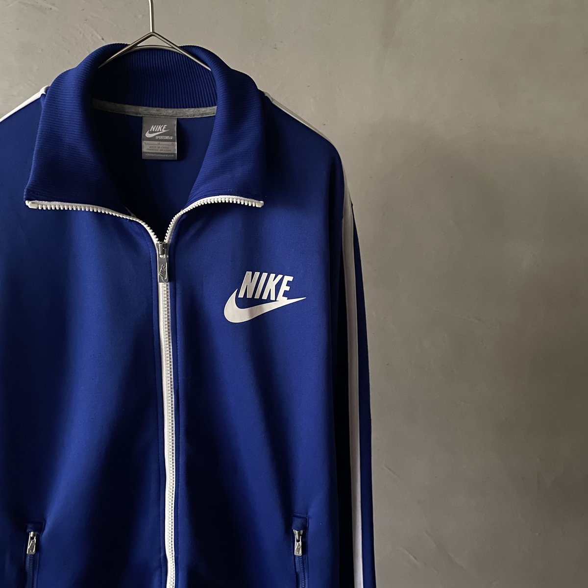 00s NIKE track jacket トラックジャケット ナイキ 00s NIKE ナイキ トラックジャケット レインボーライン 切替