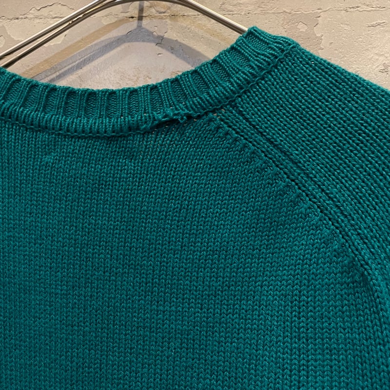 90s Lands'end cotton drifter sweater | sui & s