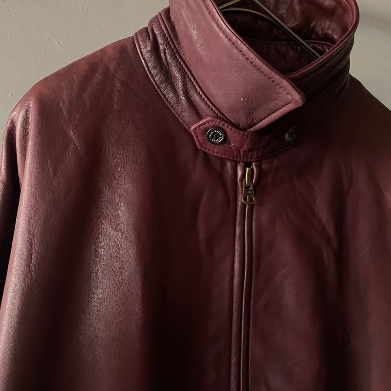 Ralph lauren leather jacket | sui & shara