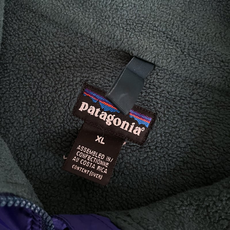 90s Patagonia shelled synchilla nylon jacket |