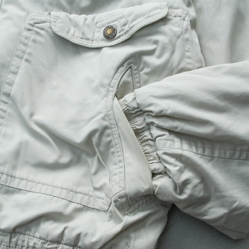 80s~ Detachable hood design puffer jacket | sui