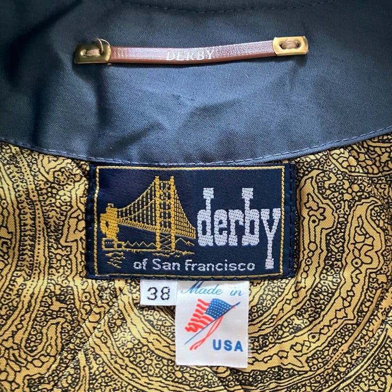 90s “derby of San Francisco” derby jacket | su 90s “derby of San Francisco” derby jacket | su