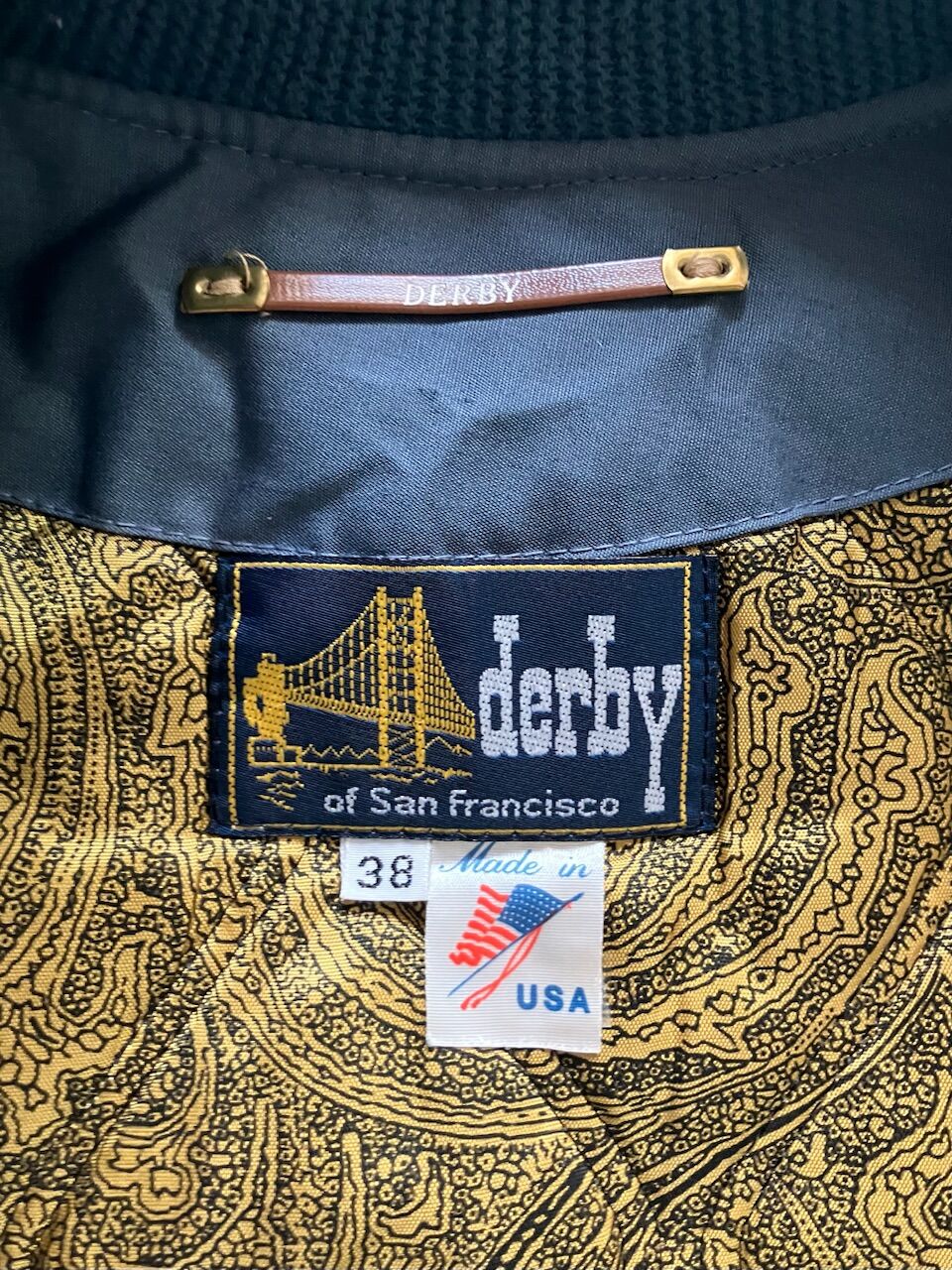 ジャケット・アウター 1990s Derby of San Francisco 90s “derby of San Francisco” derby jacket | su