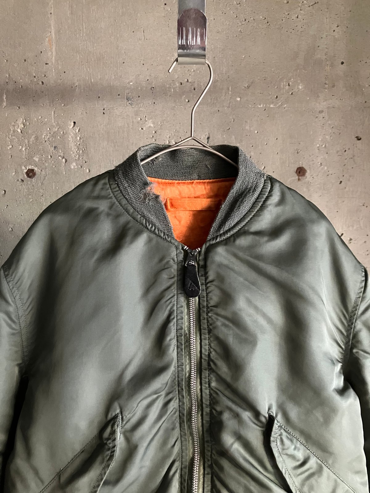 MA-1 フライトジャケット　USAF 70's 70's USAF MA-1 8279E FLIGHT JACKET SIZE M 70年代 米軍 フライト